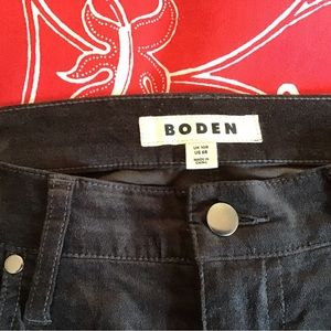 Boden gray velvet jeans